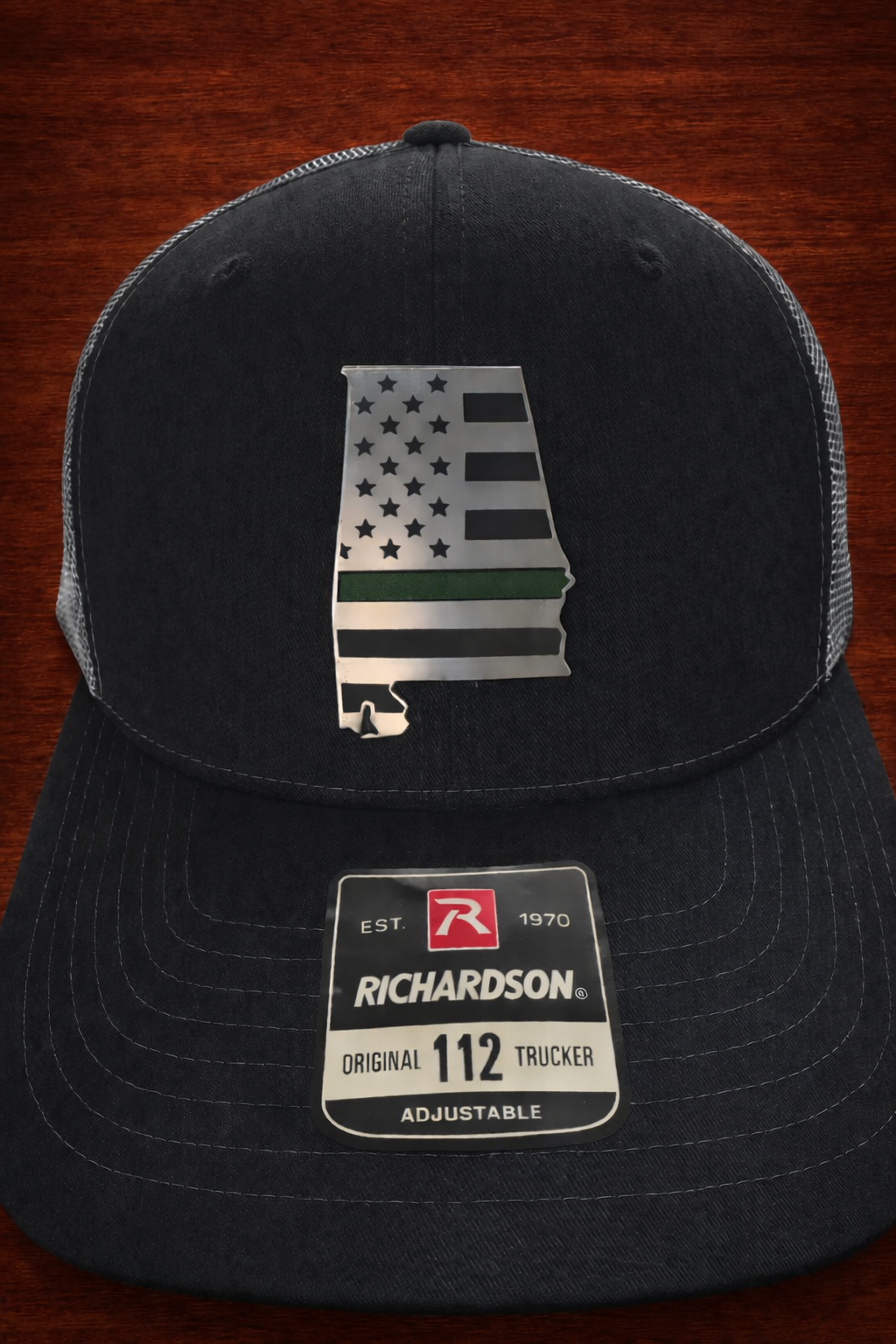 Military Hat State Patch